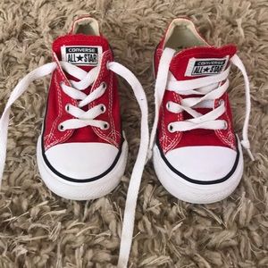 Kids Red Converse